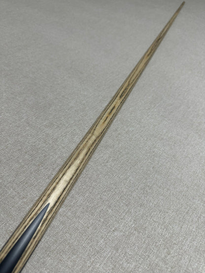 Handmade Pro One Piece Black Ebony Cue 9.2mm Tip