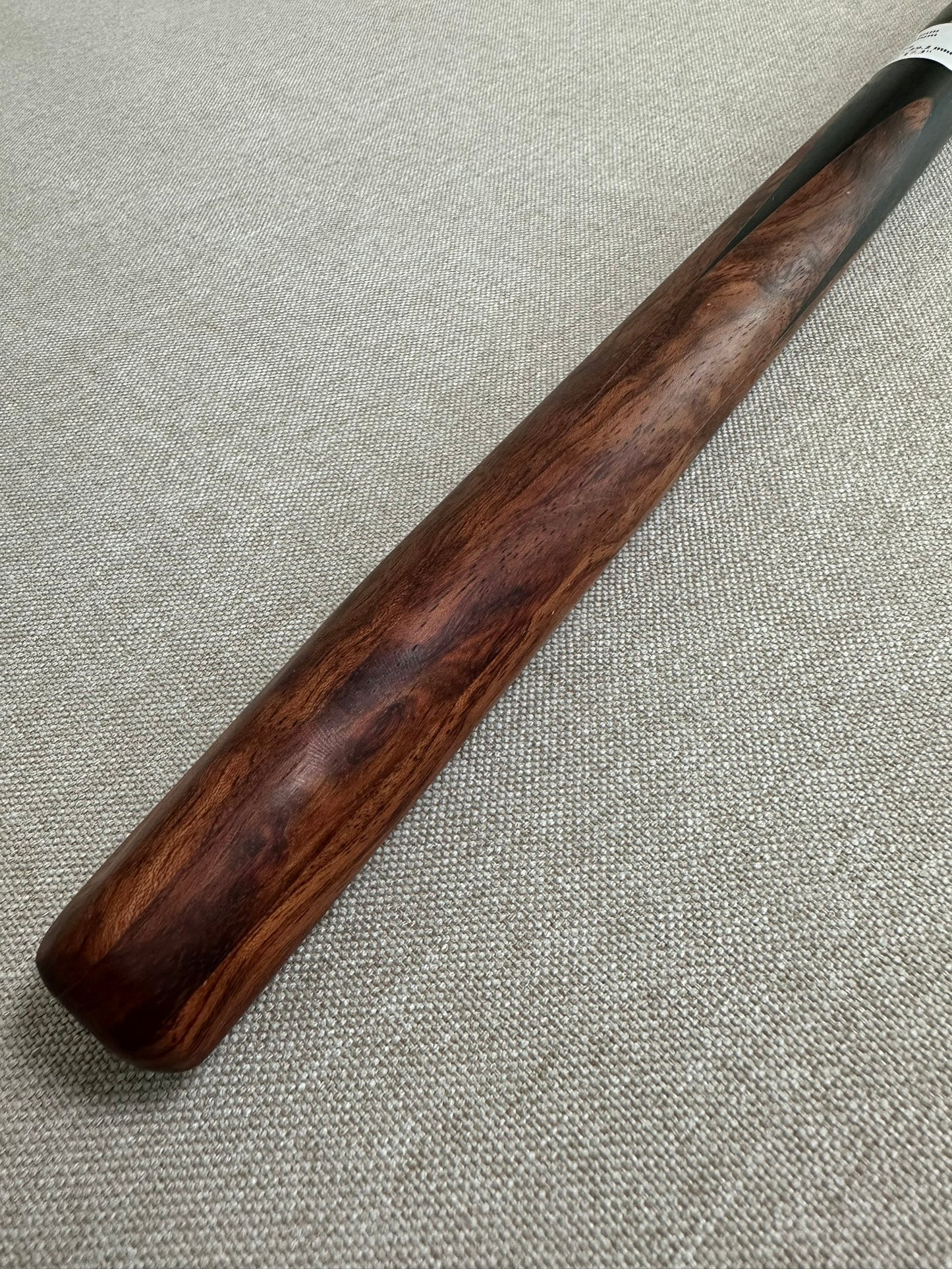 Handmade Pro One Piece Black Ebony Cue 10.2 mm Tip