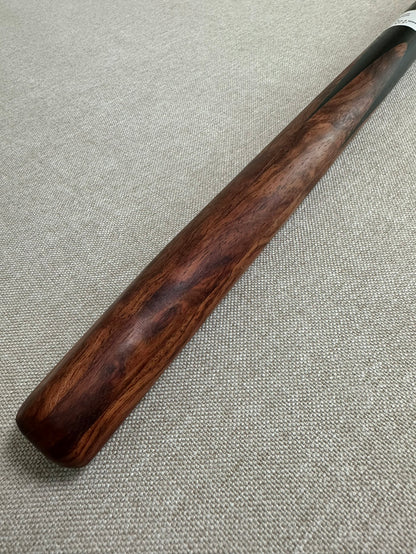 Handmade Pro One Piece Black Ebony Cue 10.2 mm Tip