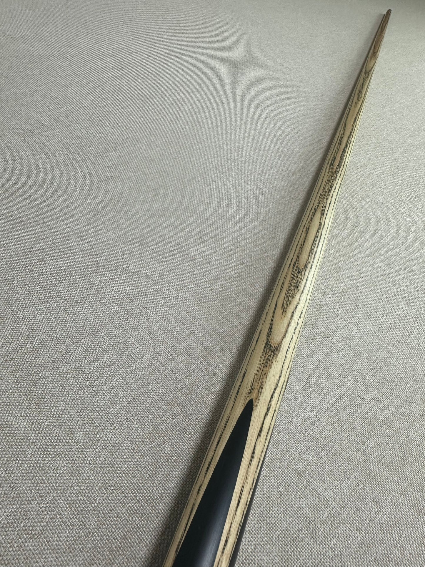 Handmade Pro One Piece Black Ebony Cue 10.1 mm Tip
