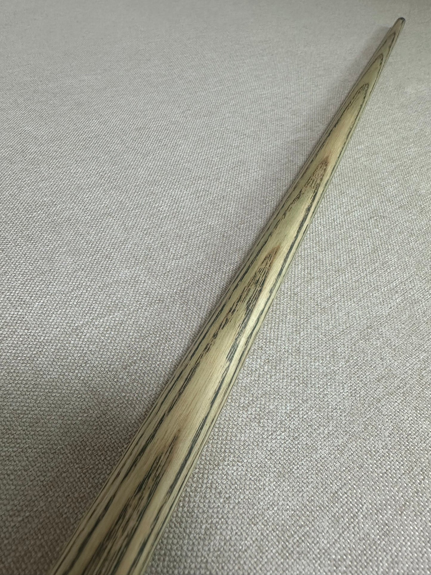 Handmade Pro One Piece Black Ebony Cue 10.2mm Tip
