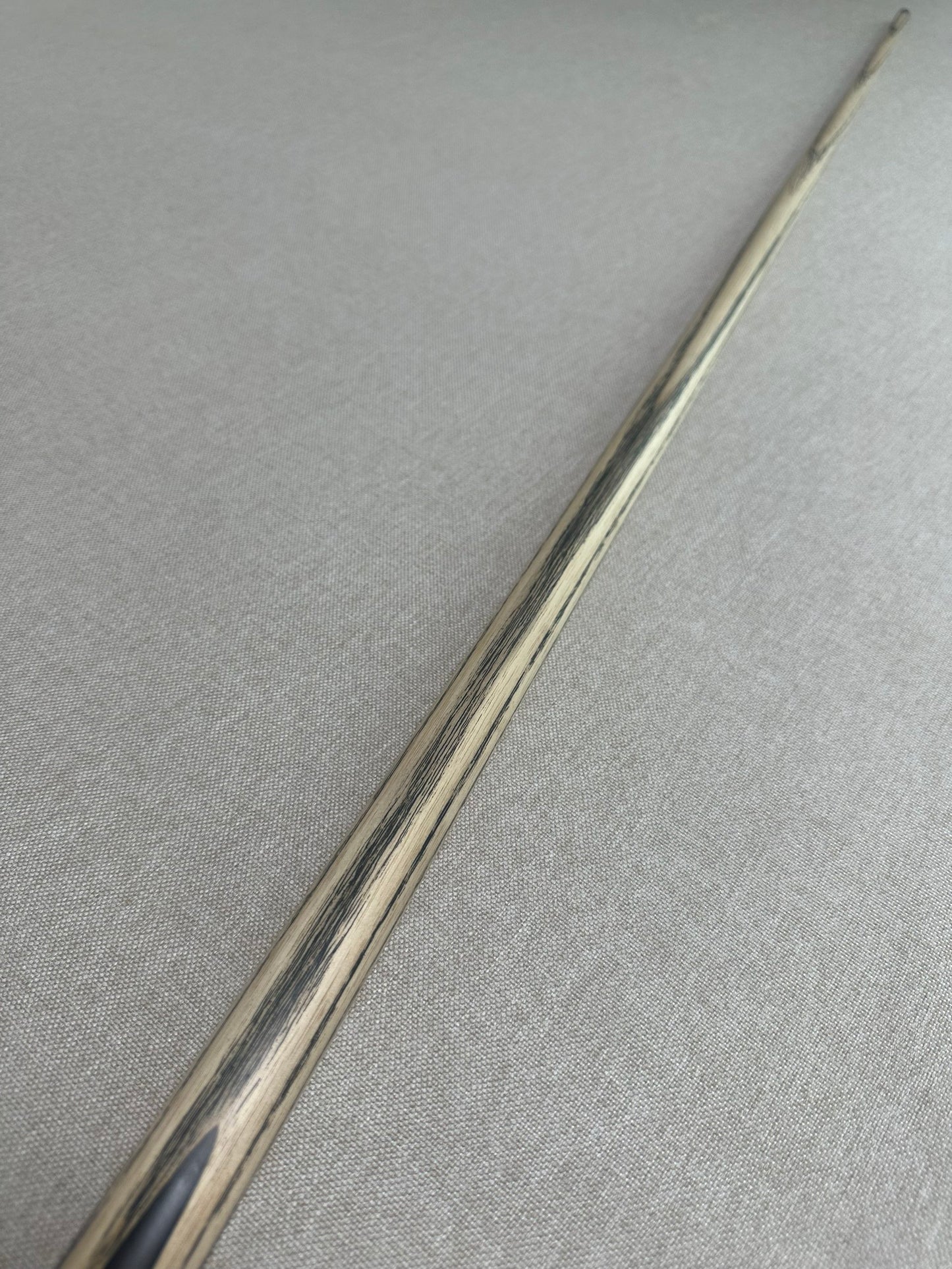 Handmade Pro One Piece Black Ebony Cue 10.4 mm Tip