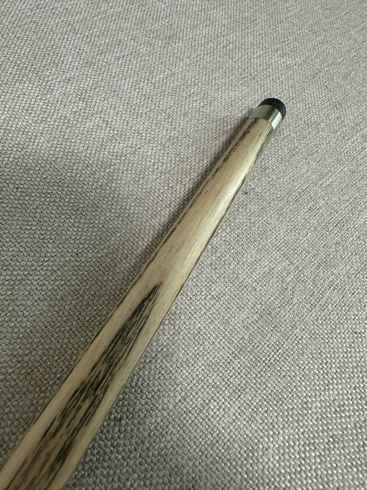 Handmade Pro One Piece Black Ebony Cue 10.3 mm Tip