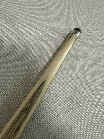Handmade Pro One Piece Black Ebony Cue 10.3 mm Tip