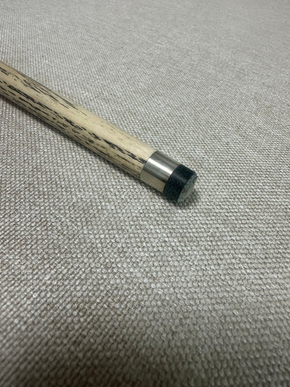 Handmade Pro One Piece Black Ebony Cue 10.4 mm Tip
