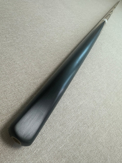 Handmade Pro One Piece Black Ebony Cue 9mm Tip