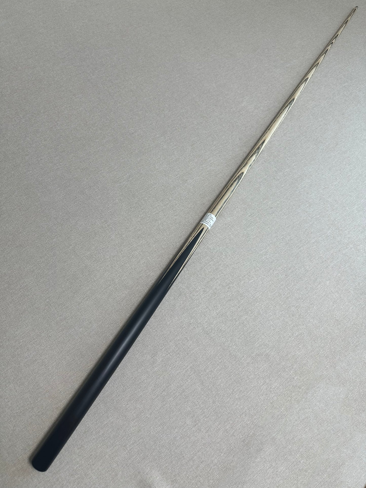 Handmade Pro One Piece Black Ebony Cue 9mm Tip