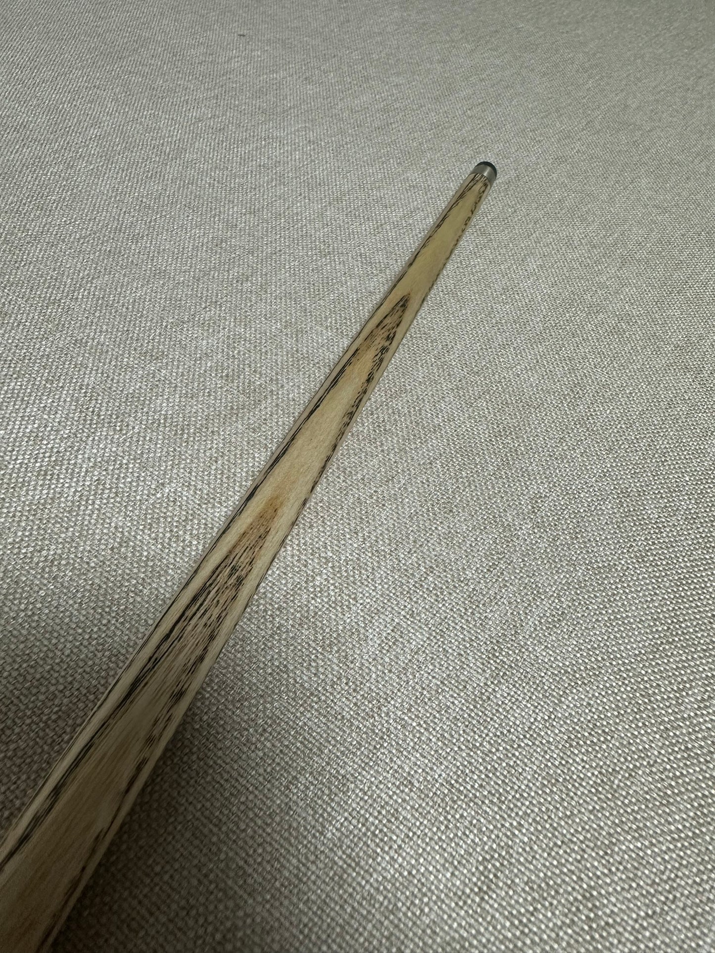 Handmade Pro One Piece Black Ebony Cue 8.9mm Tip