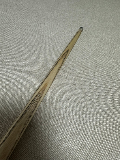 Handmade Pro One Piece Black Ebony Cue 8.9mm Tip