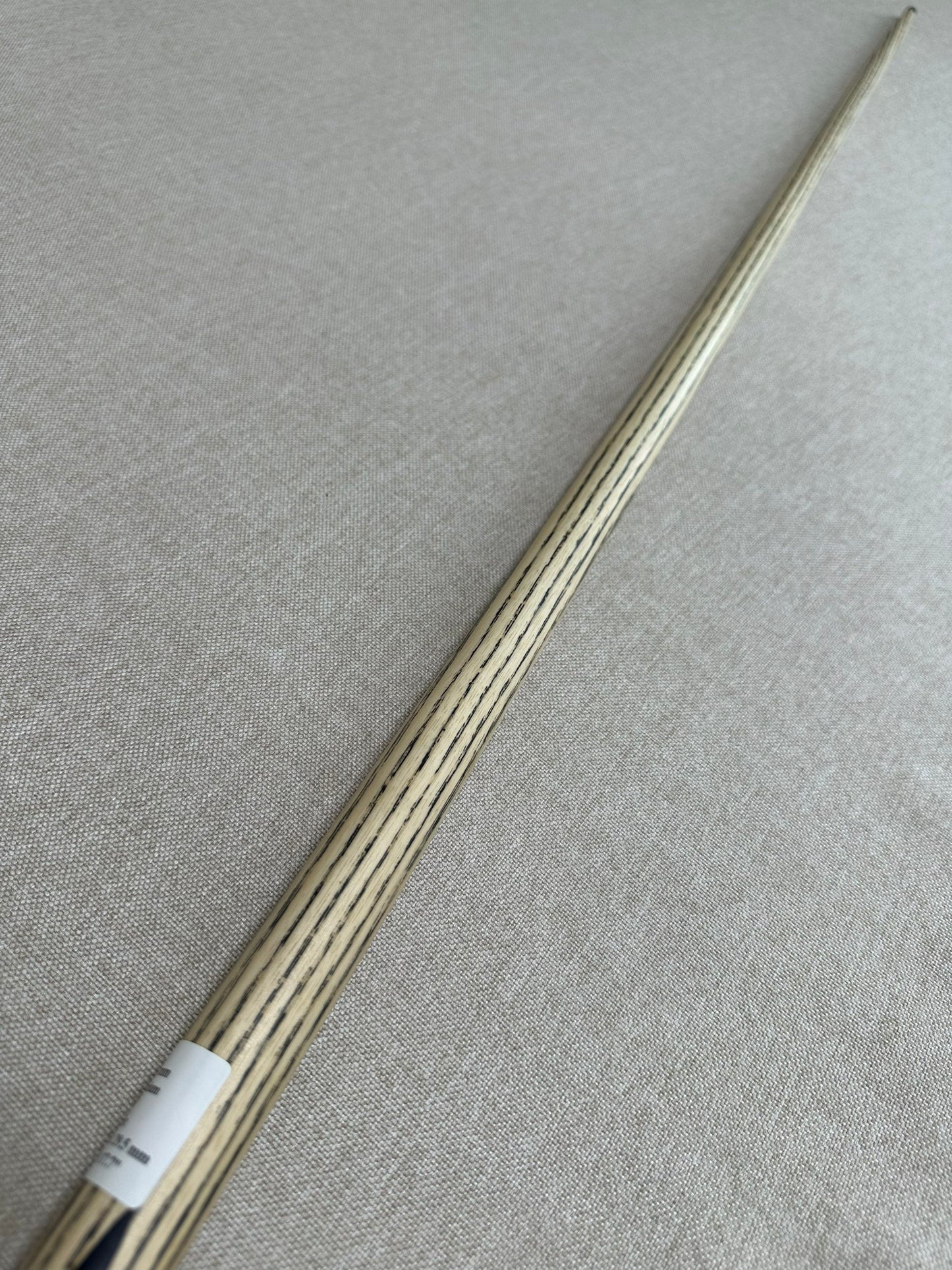 Handmade Pro One Piece Black Ebony Cue 10.3 mm Tip