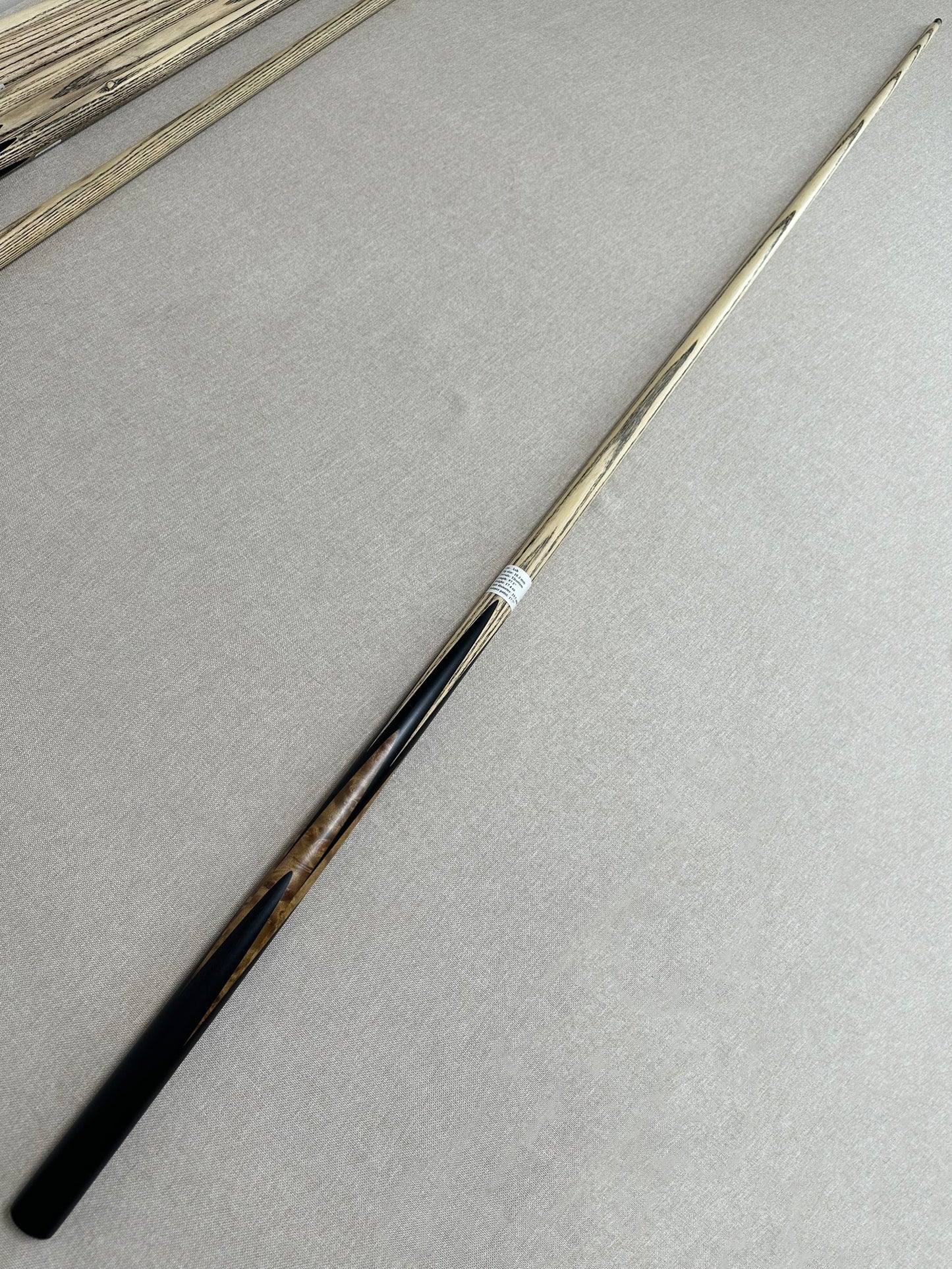 Handmade Pro One Piece Black Ebony Cue 10.3 mm Tip