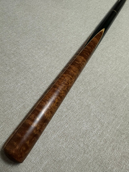 Handmade Pro 3/4 Jointed Black Ebony Cue 10.2 mm Tip