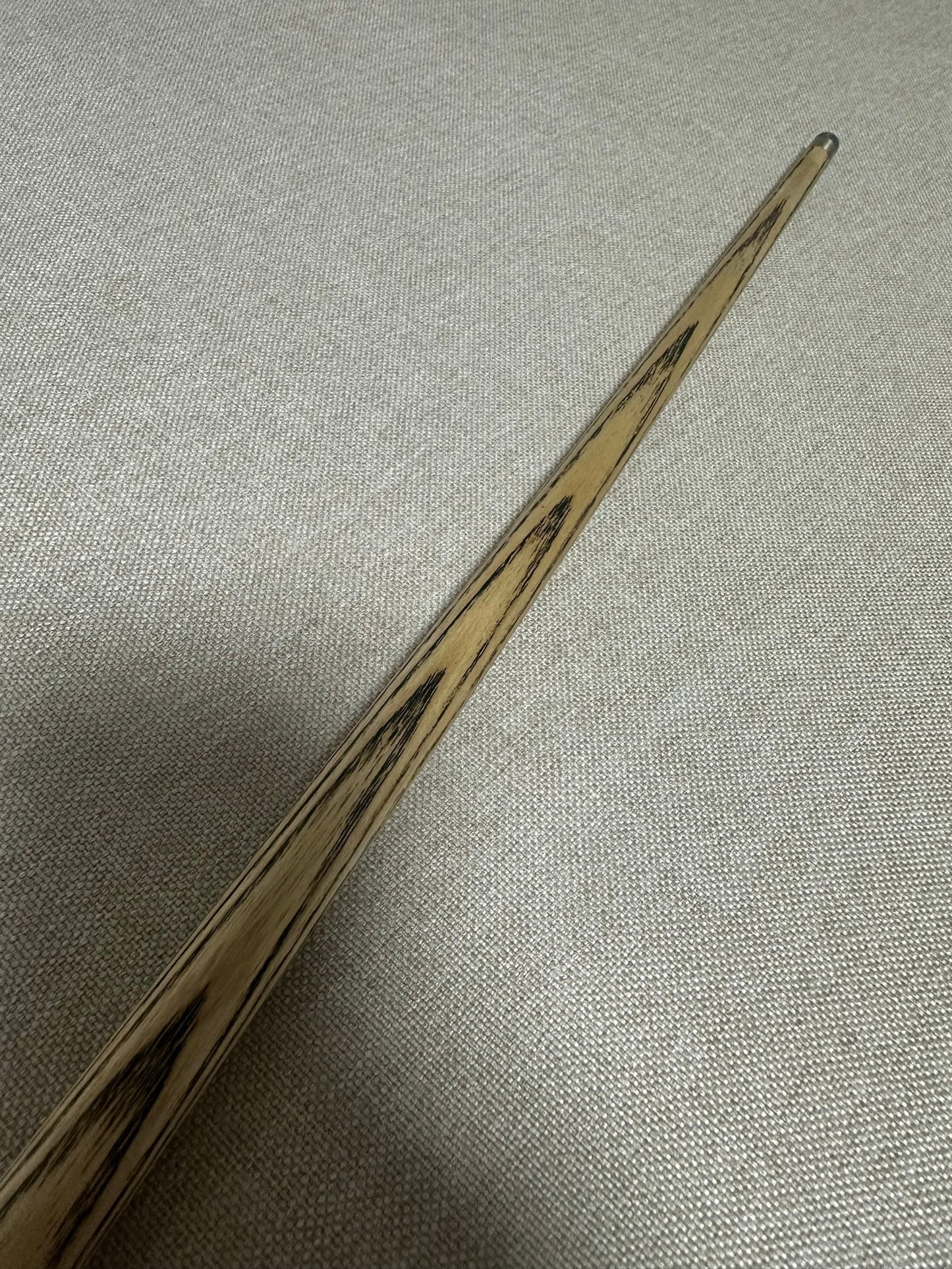 Handmade Pro One Piece Black Ebony Cue 9mm Tip
