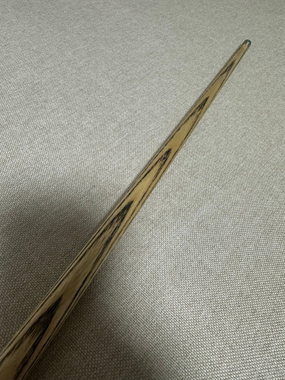 Handmade Pro One Piece Black Ebony Cue 9mm Tip