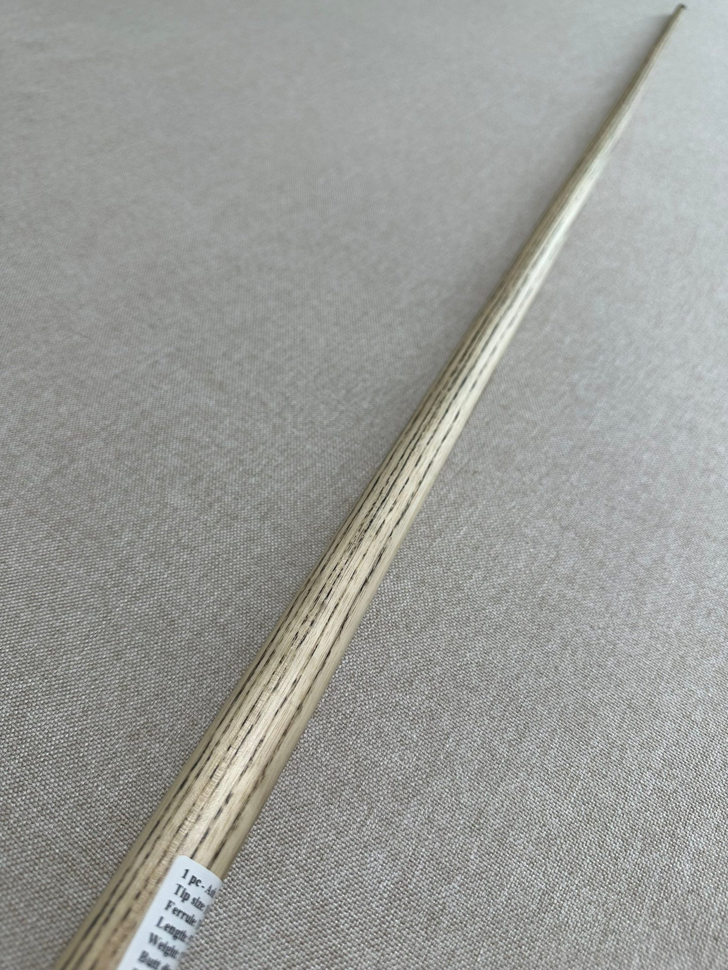 Handmade Pro One Piece Black Ebony Cue 10.5mm Tip