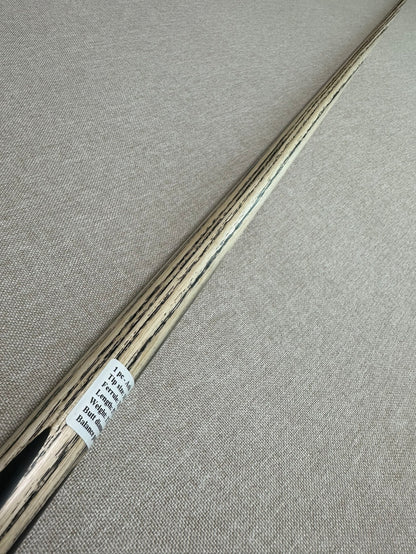 Handmade Pro One Piece Black Ebony Cue 10.2mm Tip