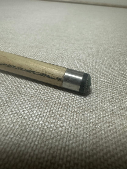 Handmade Pro One Piece Black Ebony Cue 9.5mm Tip