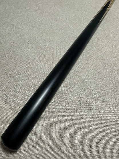Handmade Pro One Piece Black Ebony Cue 8.9mm Tip