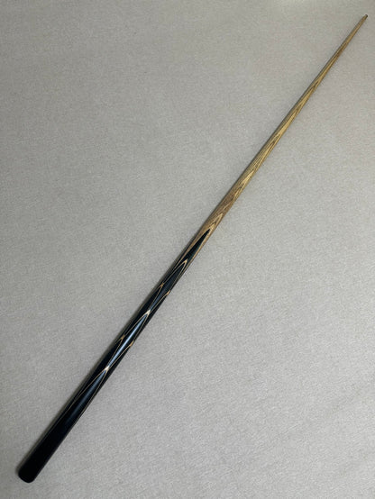 Handmade Pro One Piece Black Ebony Cue 10mm Tip