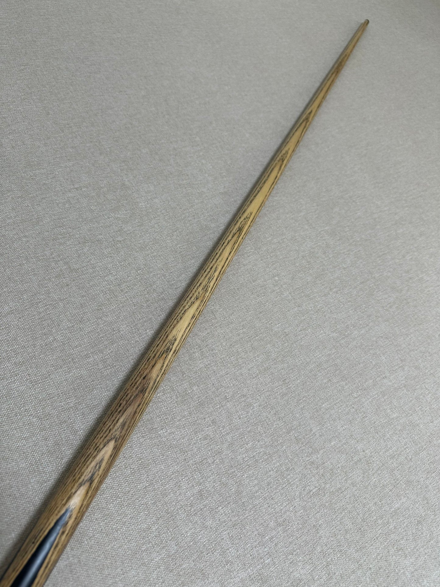 Handmade Pro One Piece Black Ebony Cue 10mm Tip