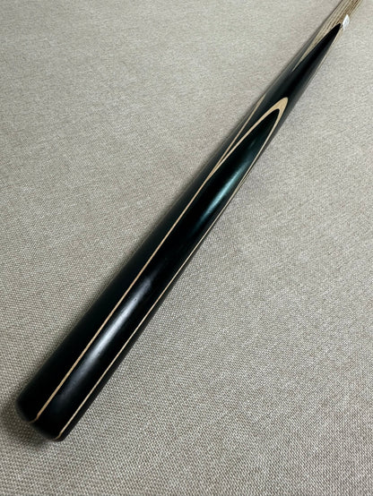Handmade Pro One Piece Black Ebony Cue 10.2 mm Tip