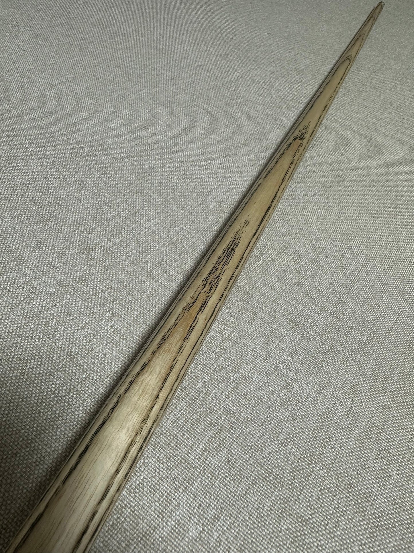 Handmade Pro One Piece Black Ebony Cue 9.2mm Tip
