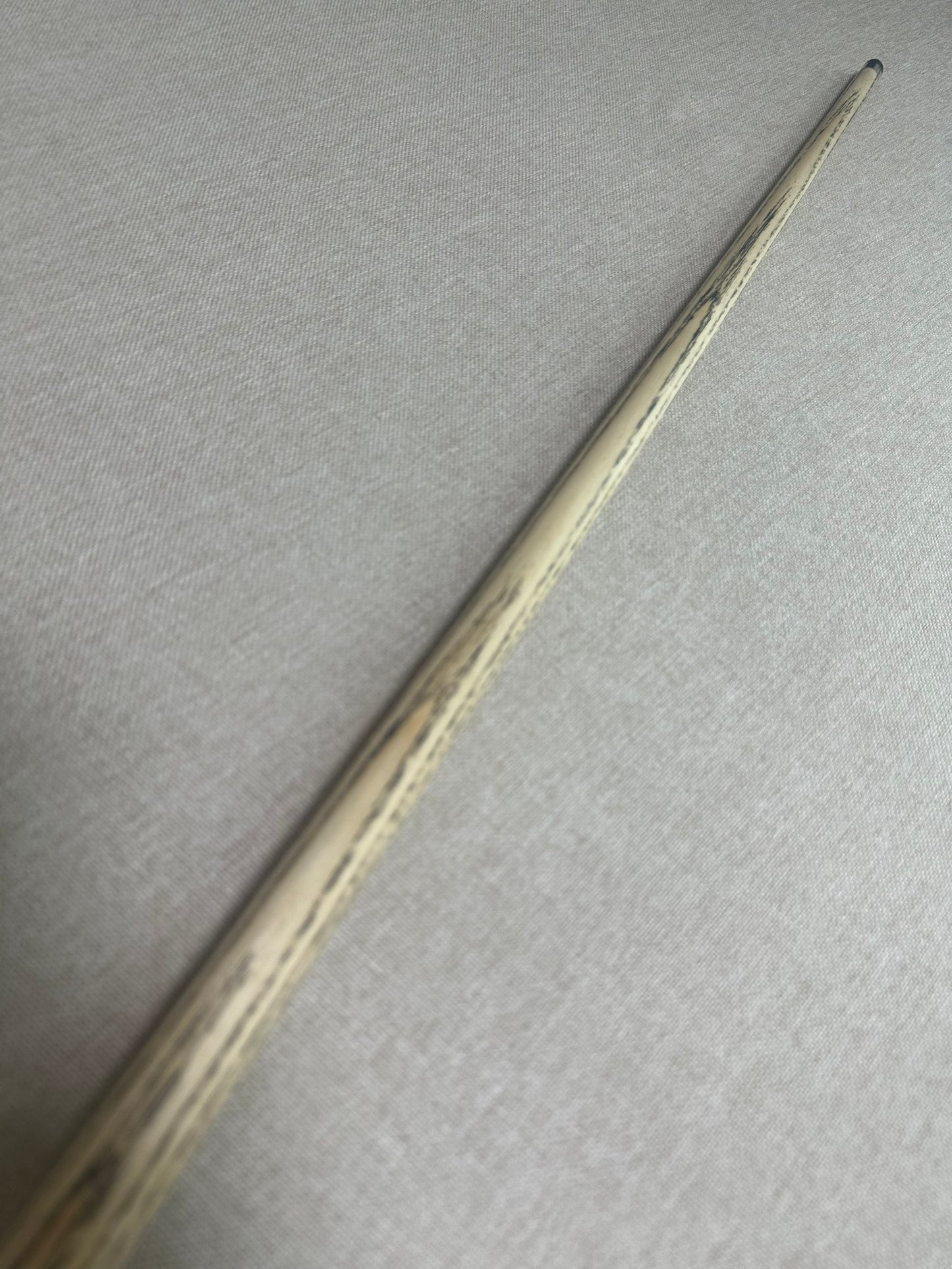 Handmade Pro One Piece Black Ebony Cue 10.4 mm Tip