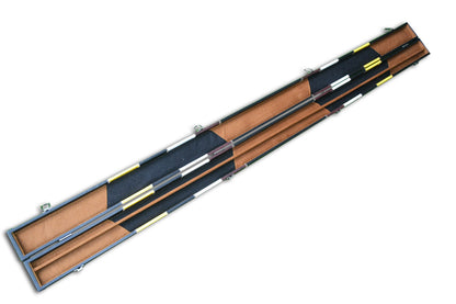 ONE PIECE PATCHWORK SNOOKER CUE CASE WITH 2 SLOTS G6555-1