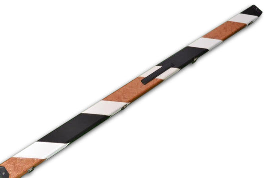 ONE PIECE PATCHWORK SNOOKER CUE CASE WITH 2 SLOTS G6566