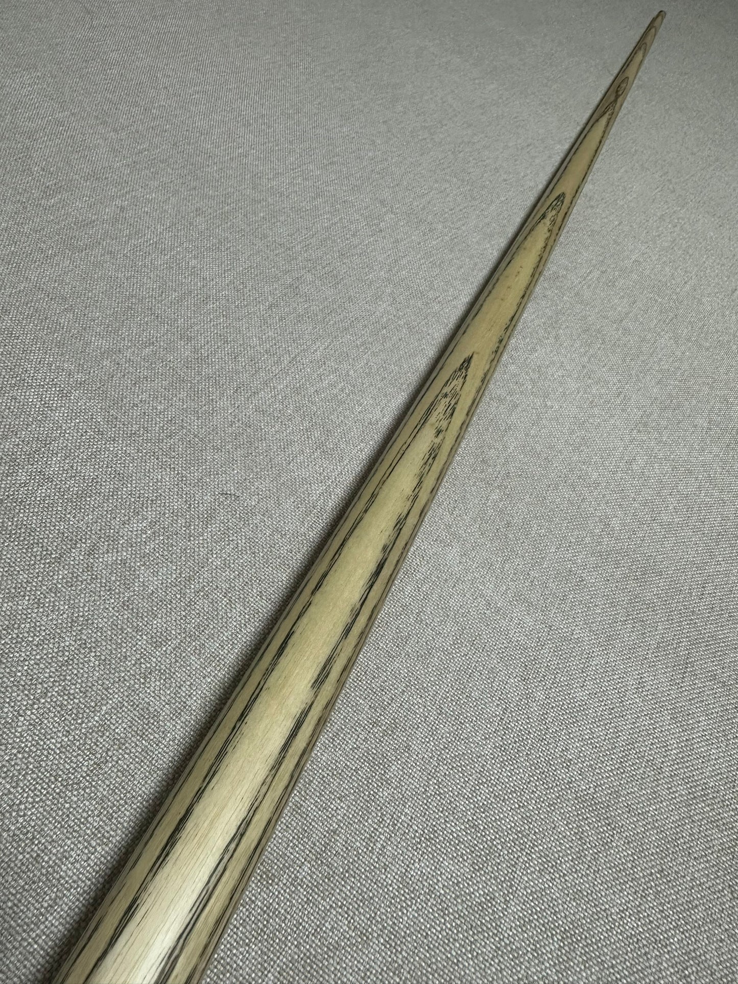 Handmade Pro One Piece Black Ebony Cue 9.4 mm Tip