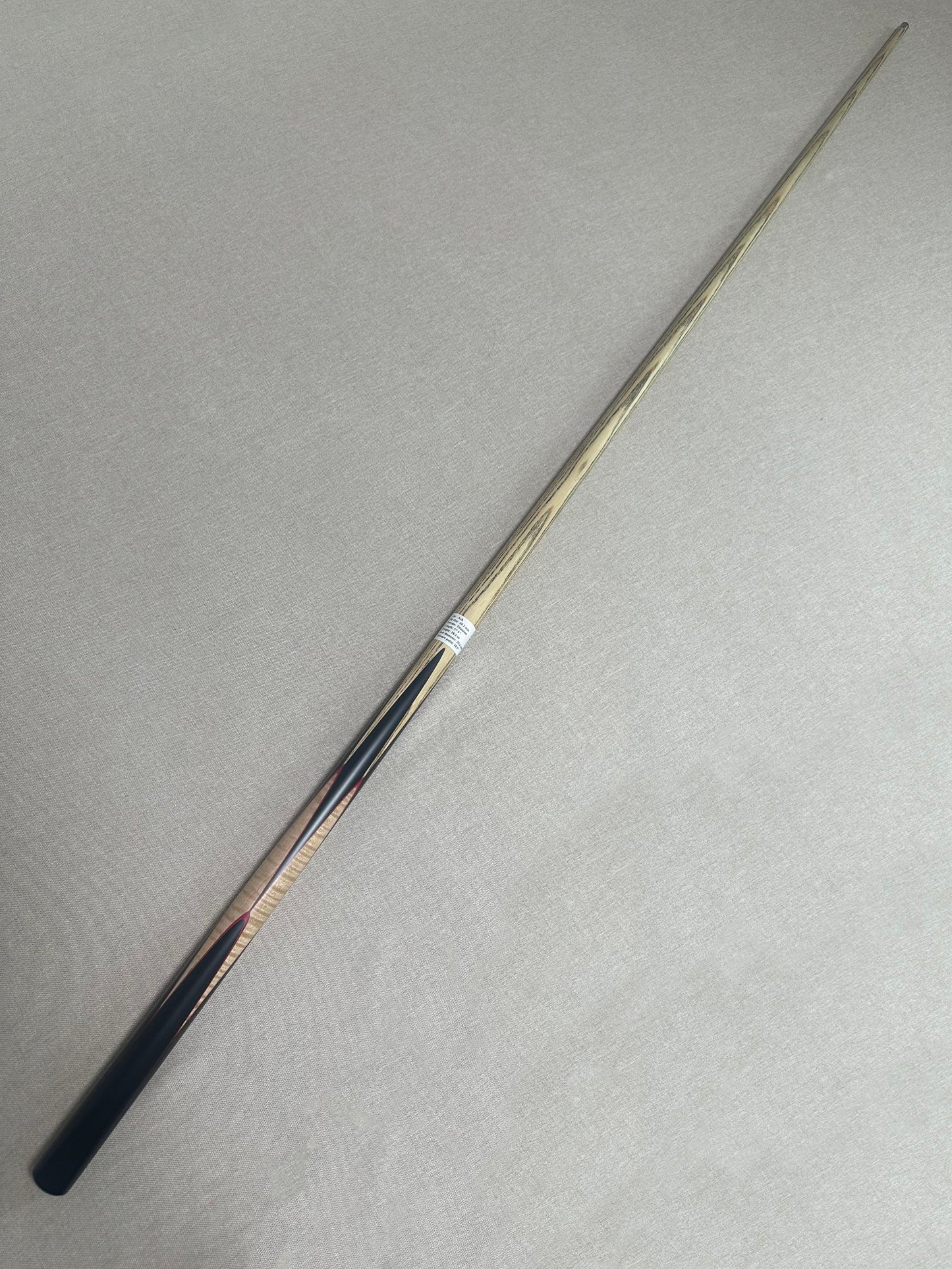 Handmade Pro One Piece Black Ebony Cue 10.2mm Tip