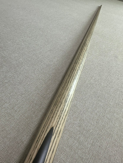 Handmade Pro One Piece Black Ebony Cue 9.4mm Tip