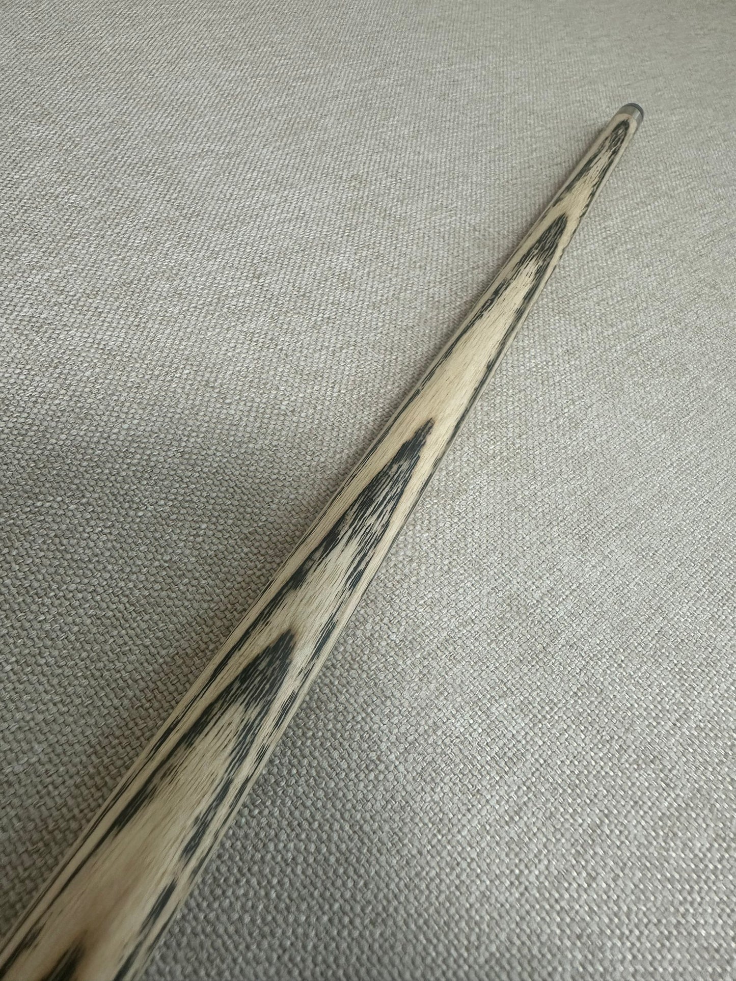 Handmade Pro One Piece Black Ebony Cue 9mm Tip