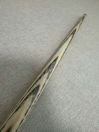 Handmade Pro One Piece Black Ebony Cue 9mm Tip