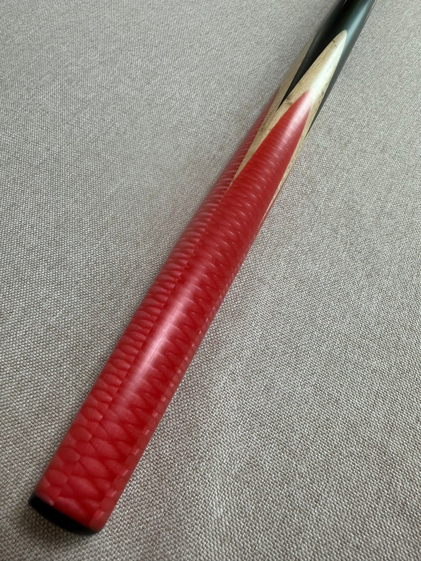 Handmade Pro One Piece Black Ebony Cue 10.1 mm Tip