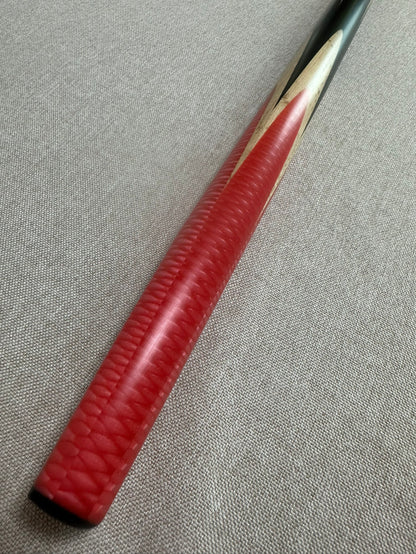 Handmade Pro One Piece Black Ebony Cue 10.1 mm Tip