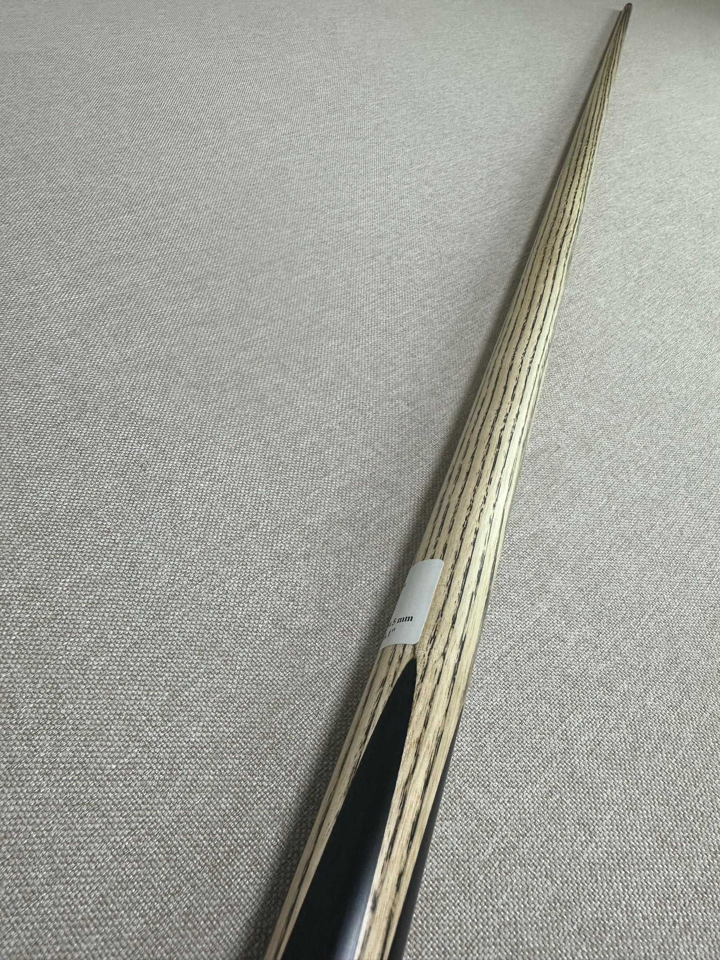 Handmade Pro One Piece Black Ebony Cue 10.1 mm Tip