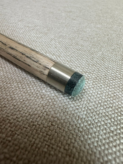 Handmade Pro One Piece Black Ebony Cue 9.1mm Tip