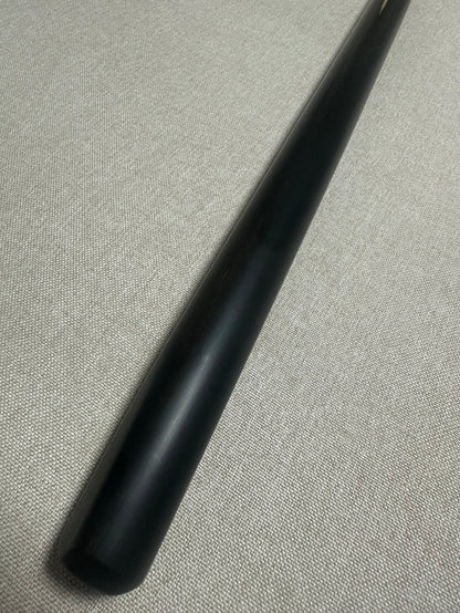 Handmade Pro One Piece Black Ebony Cue 9.5mm Tip