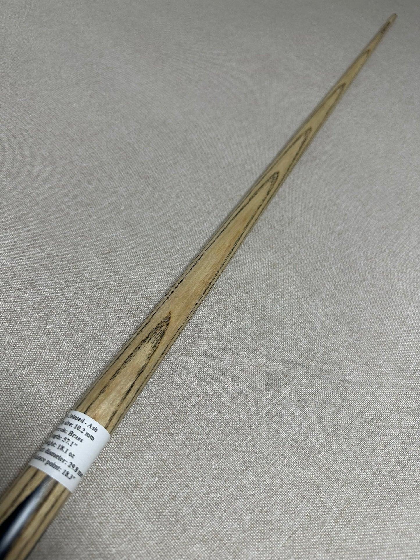 Handmade Pro 3/4 Jointed Black Ebony Cue 10.2 mm Tip