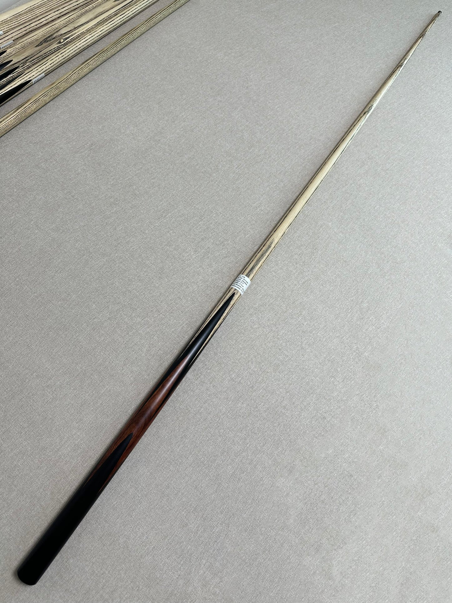 Handmade Pro One Piece Black Ebony Cue 10.2mm Tip