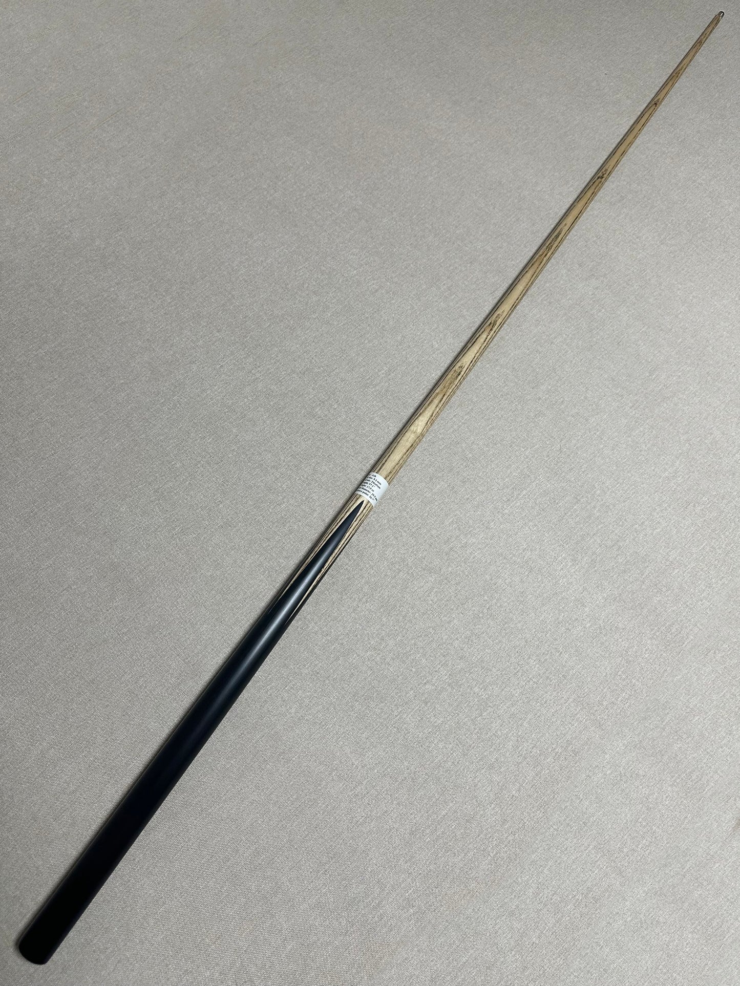 Handmade Pro One Piece Black Ebony Cue 9.2mm Tip