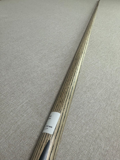 Handmade Pro One Piece Black Ebony Cue 10.4mm Tip