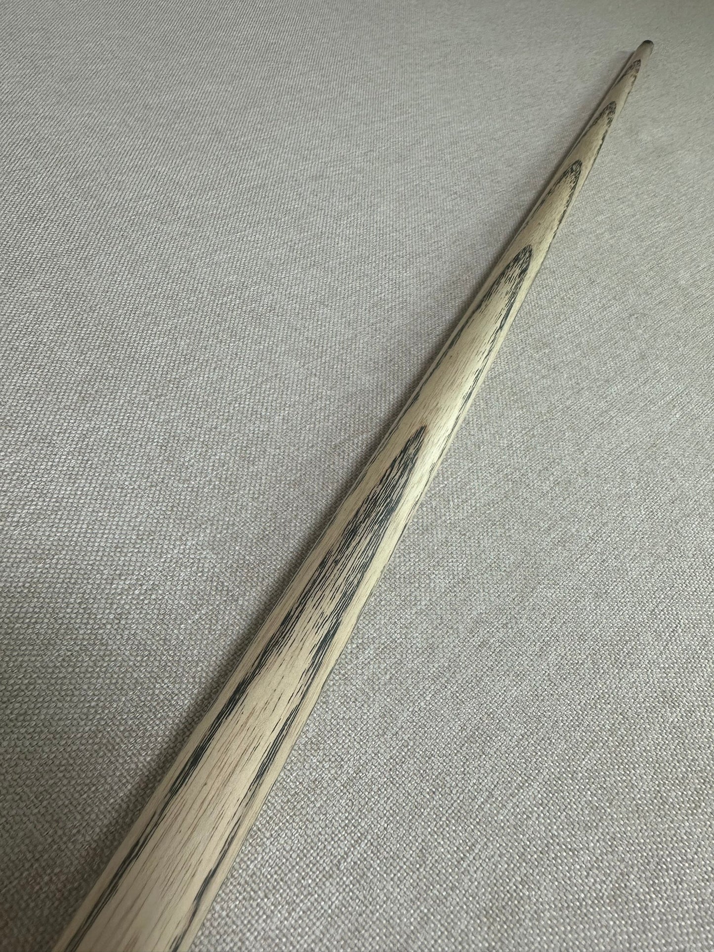 Handmade Pro One Piece Black Ebony Cue 10.4 mm Tip