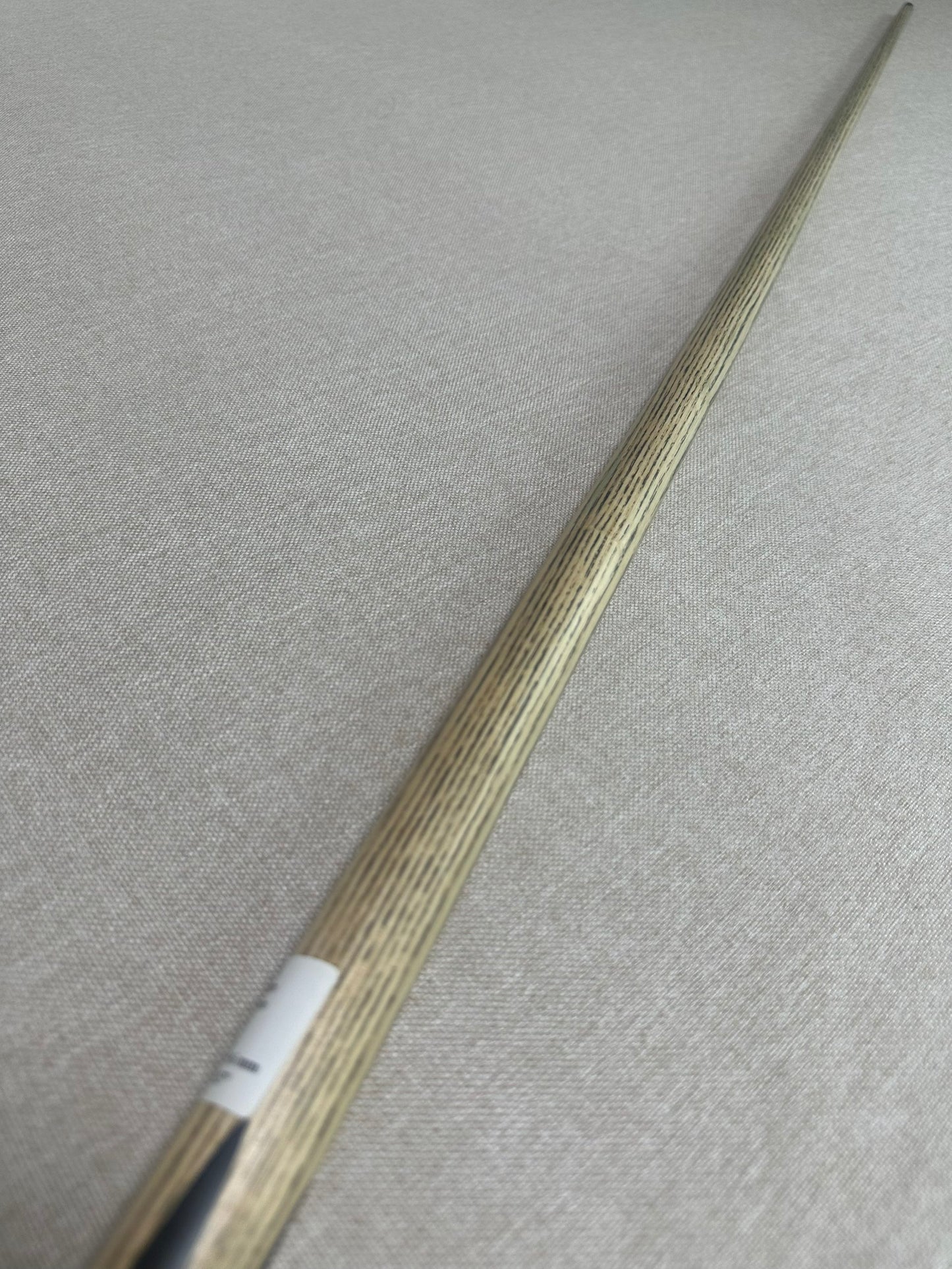 Handmade Pro One Piece Black Ebony Cue 10.2mm Tip