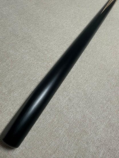 Handmade Pro One Piece Black Ebony Cue 9.2mm Tip