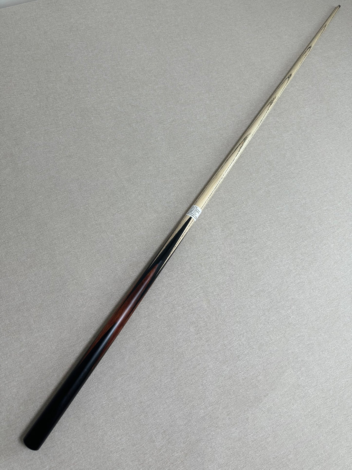 Handmade Pro One Piece Black Ebony Cue 10.3mm Tip