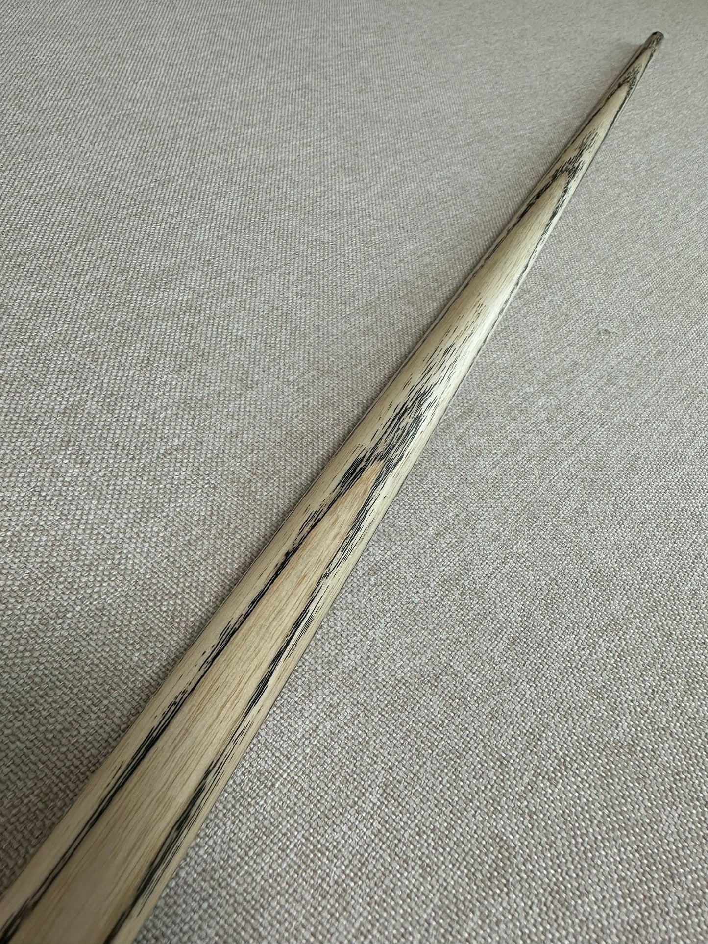 Handmade Pro One Piece Black Ebony Cue 10.2mm Tip