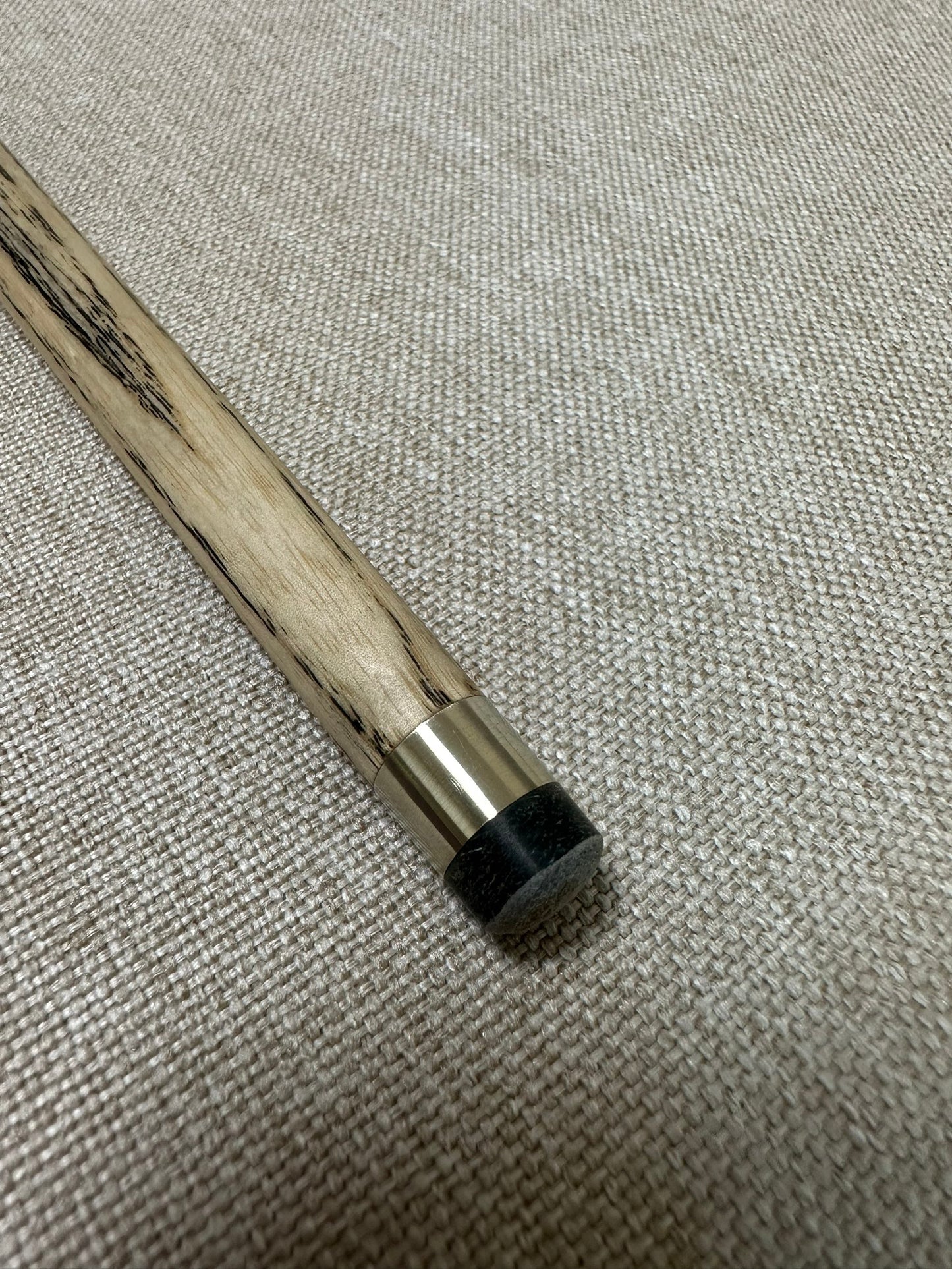 Handmade Pro One Piece Black Ebony Cue 10.5mm Tip