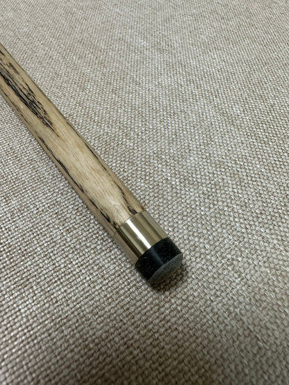 Handmade Pro One Piece Black Ebony Cue 10.5mm Tip